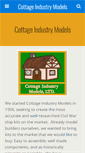 Mobile Screenshot of cottageindustrymodels.com