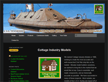 Tablet Screenshot of cottageindustrymodels.com
